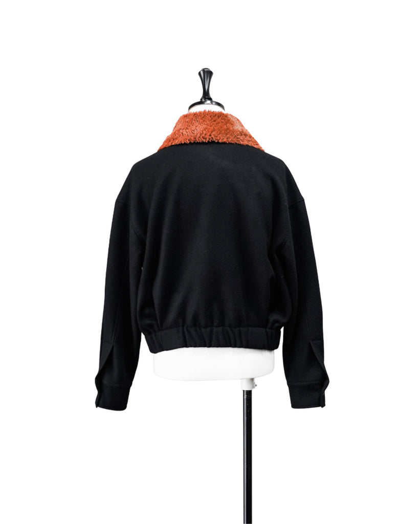 TWIN BOMBER JACKET（BLACK） – NEW OLD