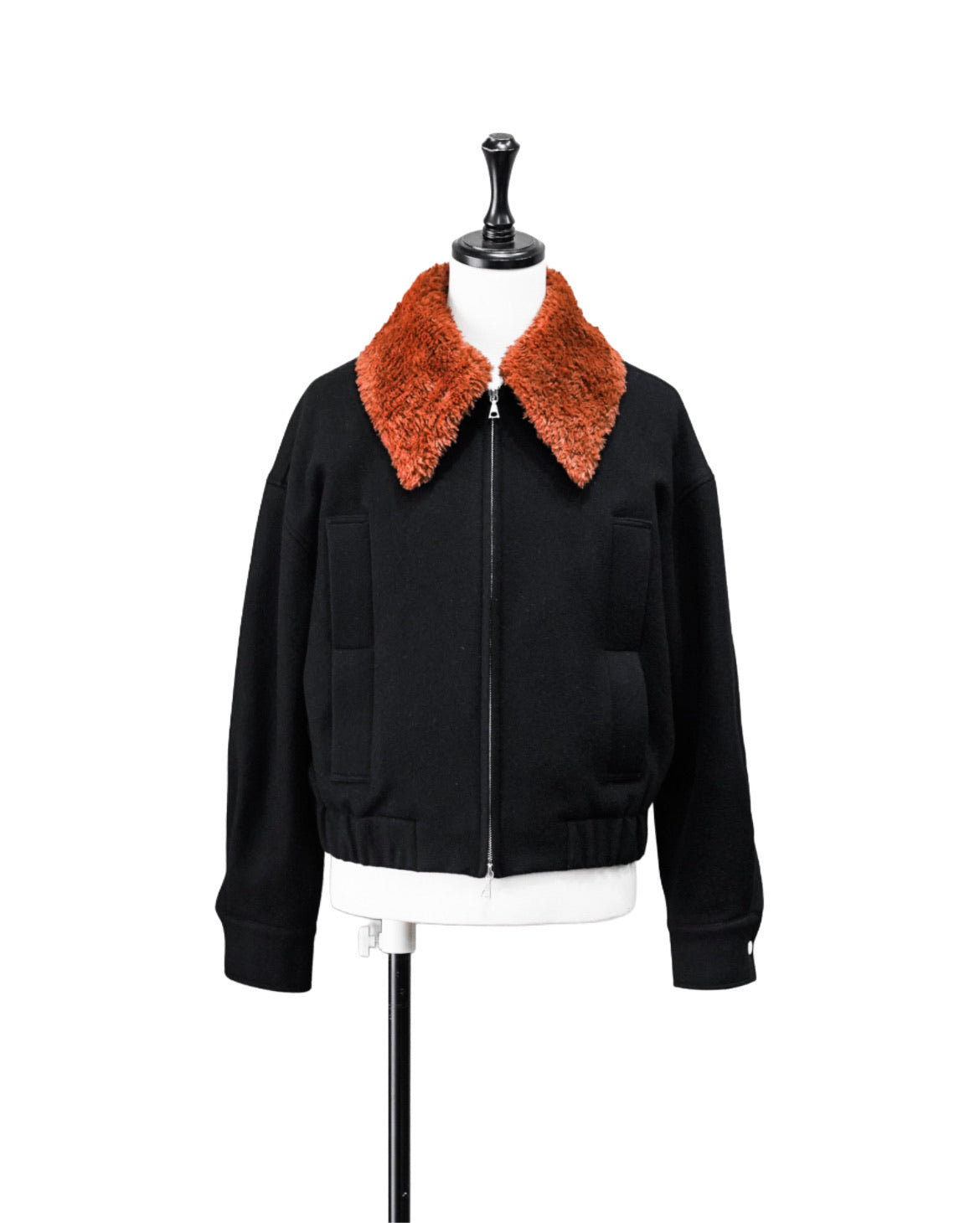 TWIN BOMBER JACKET（BLACK） – NEW OLD